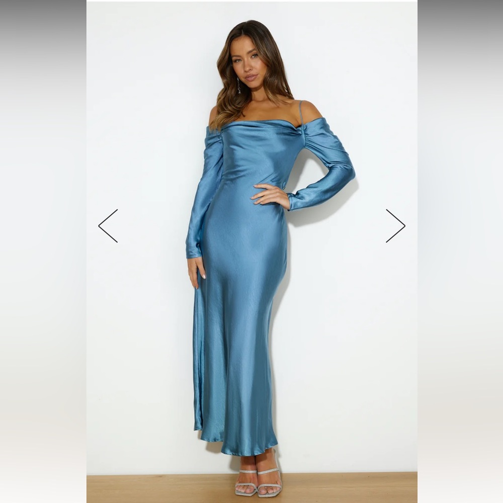 Hello Molly satin dress